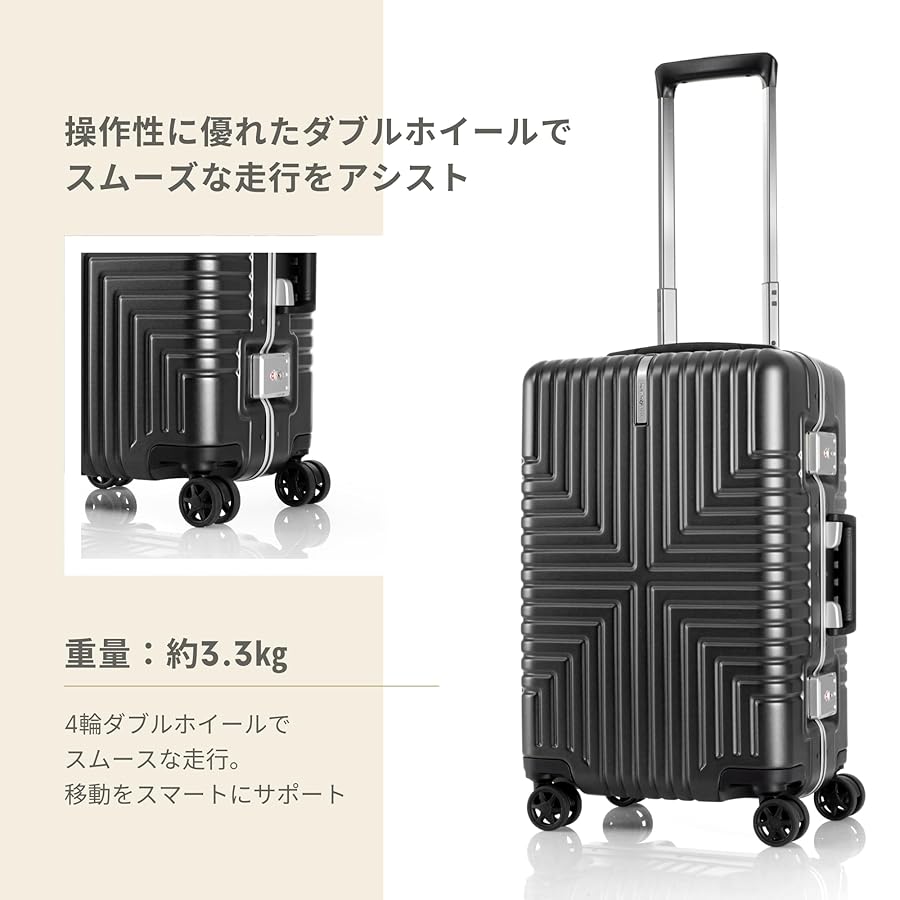 Amazon | [サムソナイト] スーツケース インターセクト スピナー